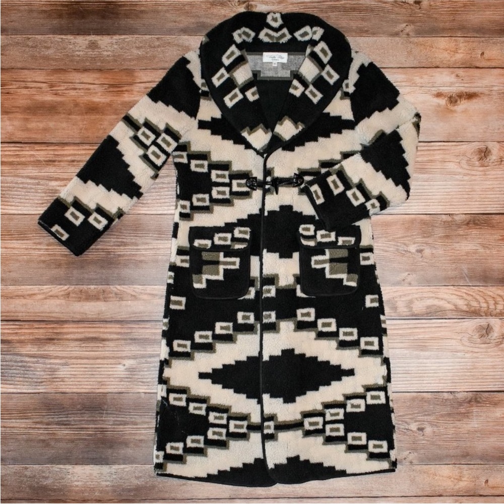 Tasha Polizzi Becket Sherpa Blanket Coat
